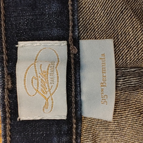 Ladies Size 10 Bermuda Jean Shorts Levis - Picture 2 of 7